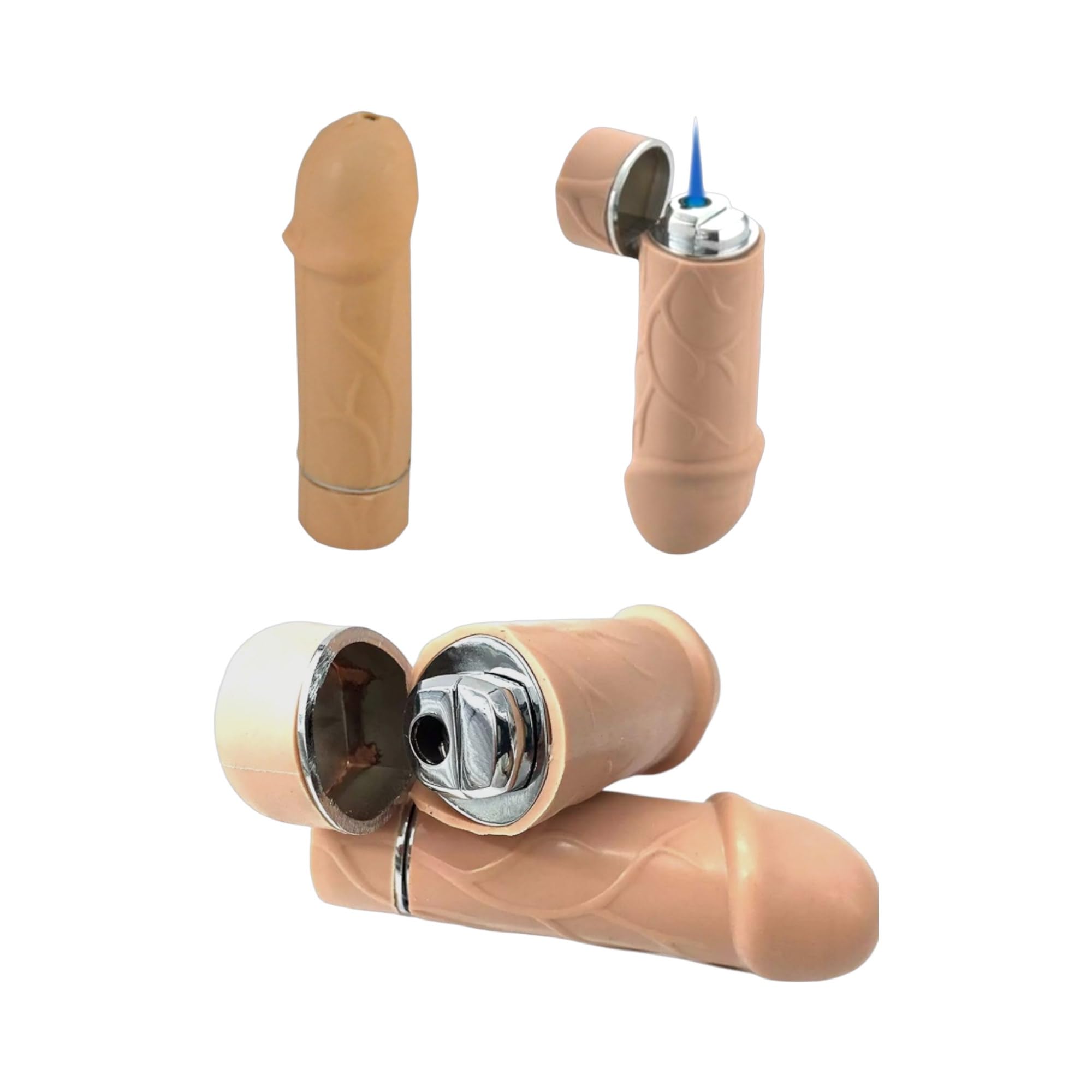 Amazon.com: Butane Penis Dildo Torch Lighter, Vintage Risqu Vibration  Novelty Lighter, Refillable, Unique Lighter for Men Fireplace Candles  Camping BBQ (No Fuel Inside) : Health & Household