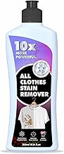 Fixily Stain Remover for Make-up, Pen, Ink, Cuff & Collar Stains | Removes all types of hard Stain on fabric | Safe on all Colours | Specialist for Cotton Linen Polyester Blended Fabric Denim - 300ML