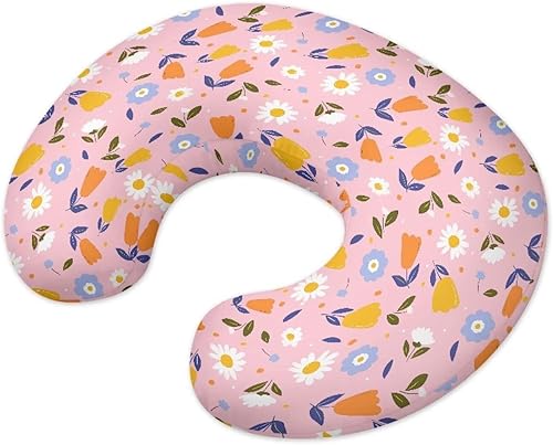 Miniatura 46 de Funda de lactancia suave y adorable para almohadas de lactancia materna con transpirable, se adapta al recién nacido, funda de almohada