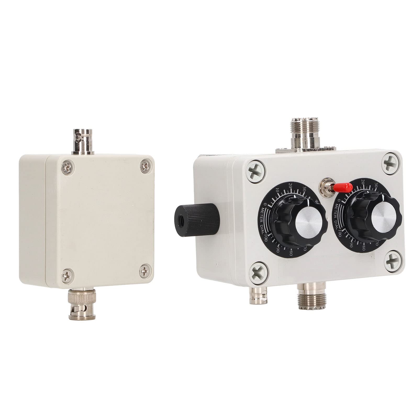 FTVOGUE Antena de Bucle Antena Receptora Ajustable de Dirección Portátil 5 a 30 MHz 76 a 108 MHz Bucle de QRP Antiinterferencias de Acero ABS para Uso en Interiores y Exteriores