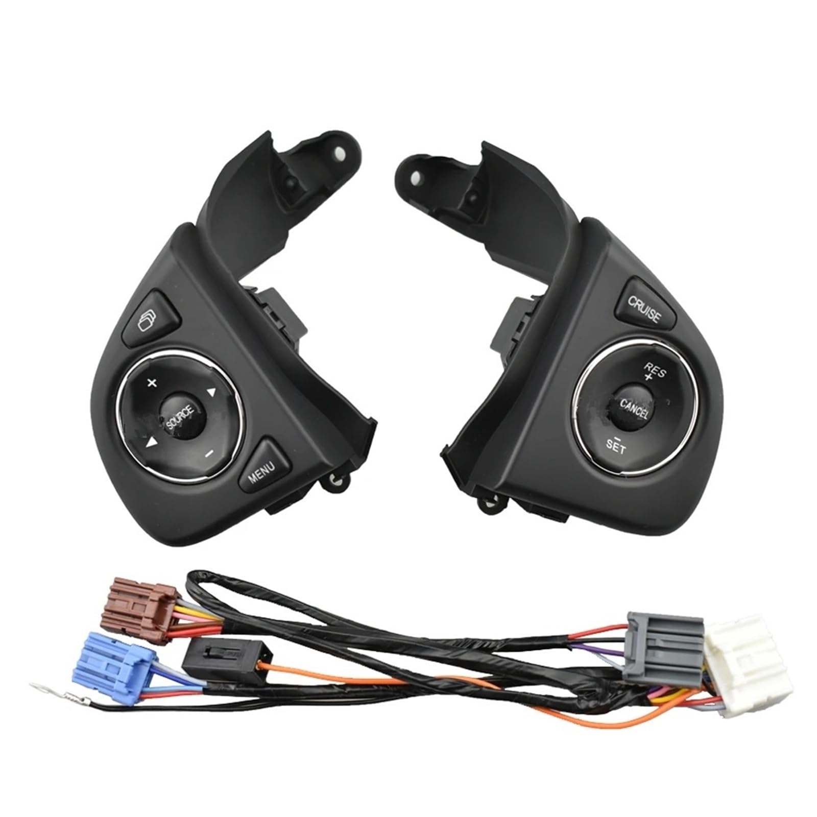 Boutons volant voiture CRV 2012-2016 commande multifonctionnelle noire - 6