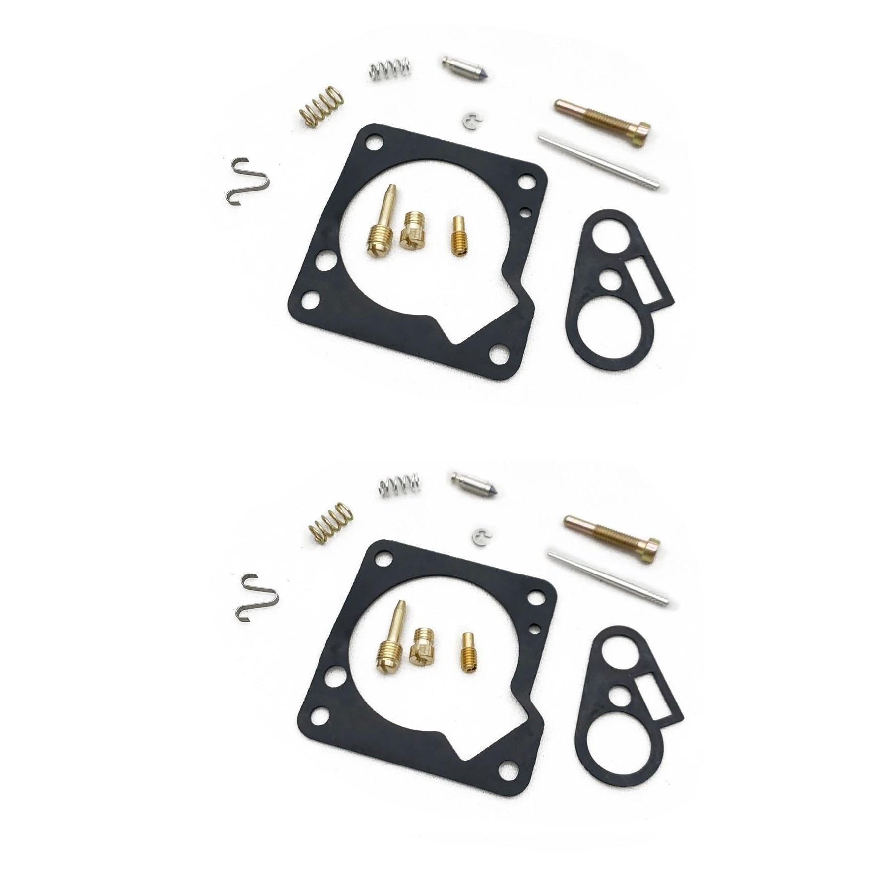 EQJSHL Motorcycle Carburetor Repair For Y&amaha PW50 PW 50 1981-2016 Needle Seat Plunger Diaphragm Float Diaphragm Kit(Color 2)