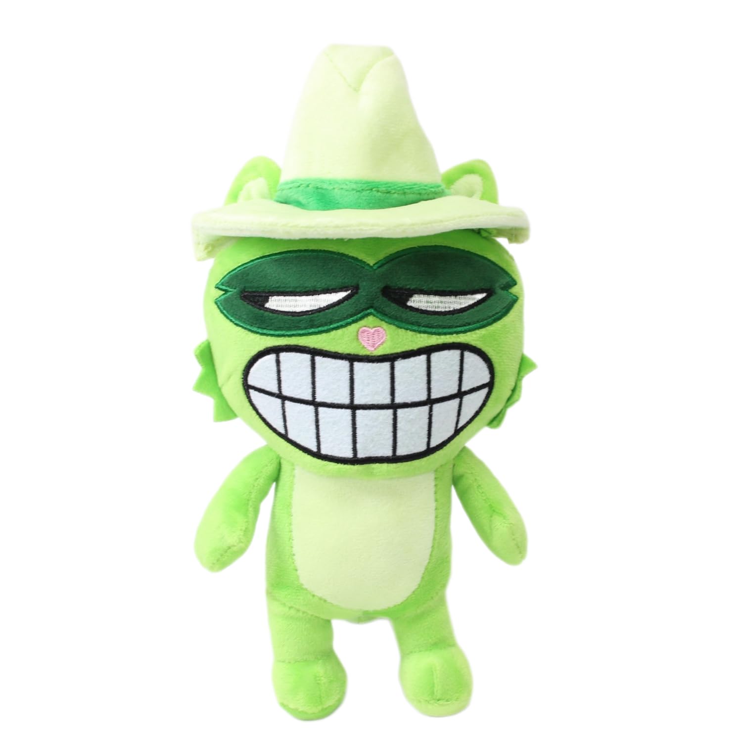 WinAdiGoo Shifty Plush Toy Stuffed Animal Raccoon Plushies Doll 10'' Figure, Green