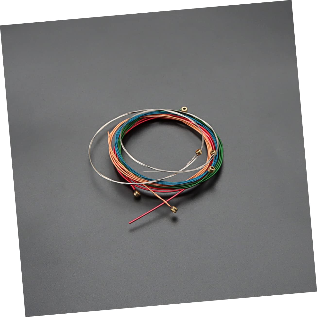 BESTonZON Stk Gitarrensaiten Klassische Gitarre Gitarrenversorgung Gitarrenparts Saiteninstrument Folk-gitarren-versorgung Musikzubehör Folk-gitarrenzubehör Haupt Stahl Komponente