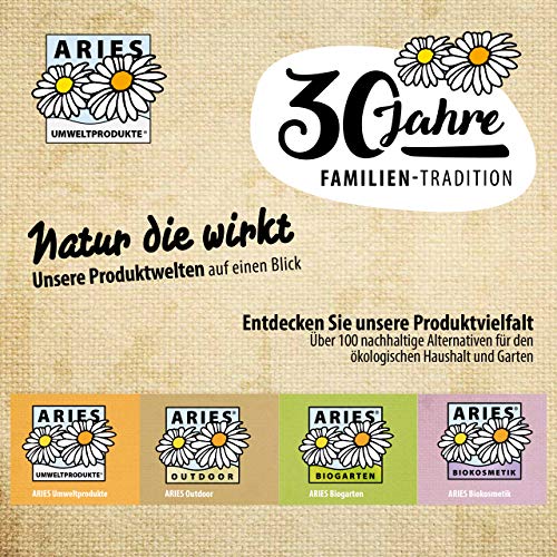 ARIES Anti Mott Falle - Mottenfalle für Lebensmittelmotten – nachhaltige, ungiftige Klebefallen mit Pheromon Lockstoff zur Befallsermittlung von Lebensmittel Motten – 5er Set