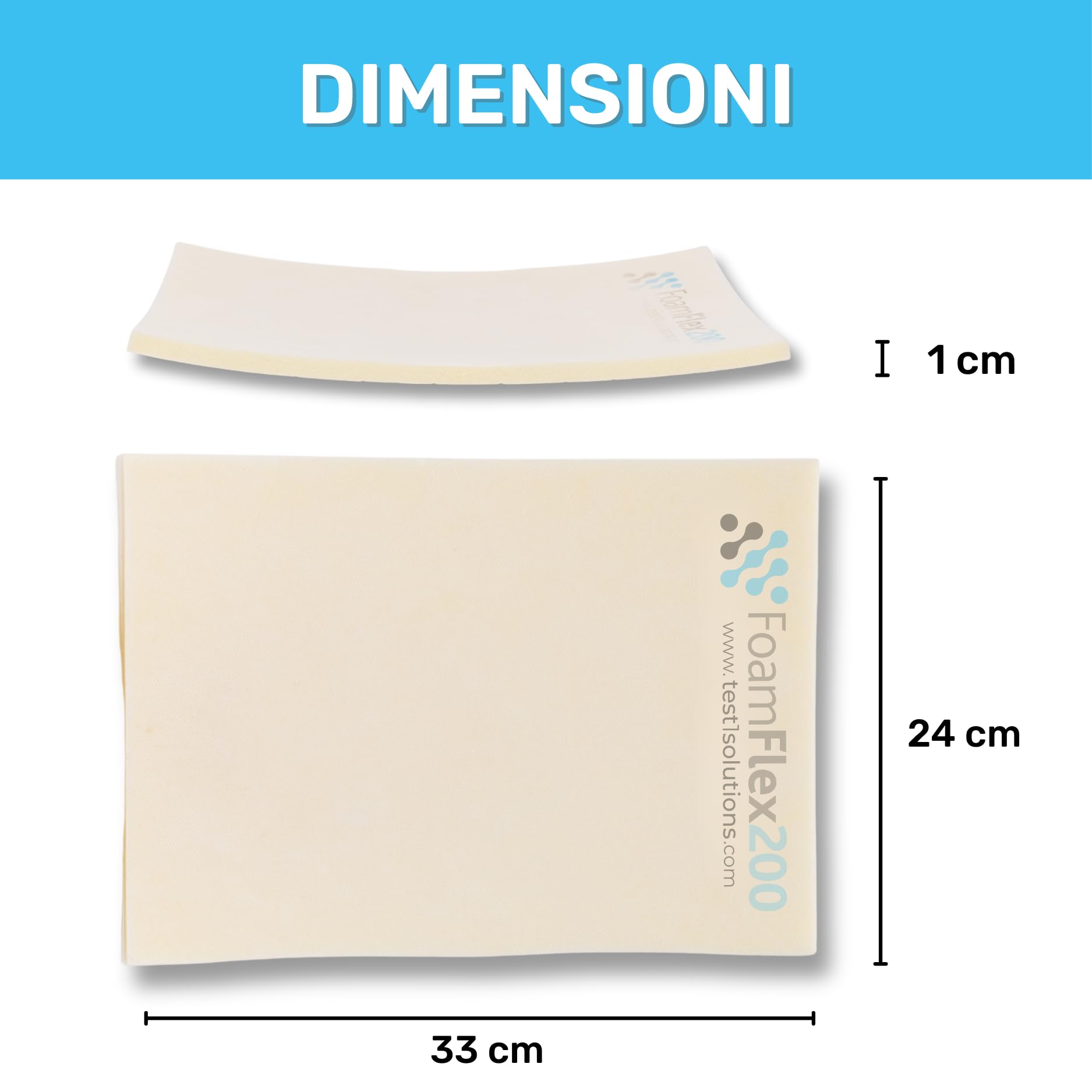 Kit da 2 Spugne Oleoassorbenti e Idrorepellenti, 33 x 24 cm H 1 cm, Riutilizzabili, per Pulizia di Oli e Liquidi