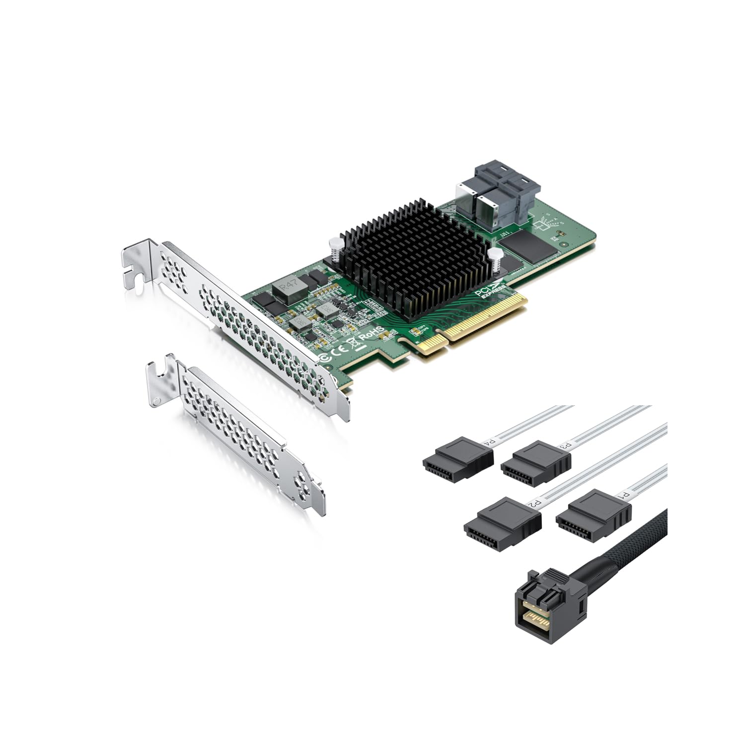 Amazon.com: LSI-3008-8I + SFF-8643/4SATA 0.5m : Electronics