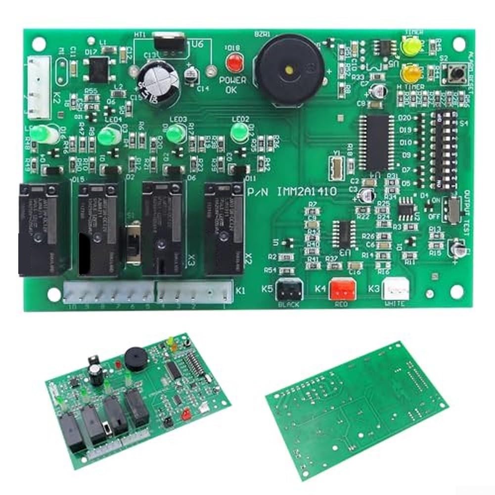 Ersatzsteuerplatine für Hoshizaki Eiswürfelbereiter 2A1410-01 und 2A1410-02, Robustes Bedienfeld aus Kunststoff und Metall für gewerbliche Kühlgeräte, Einfache Installation