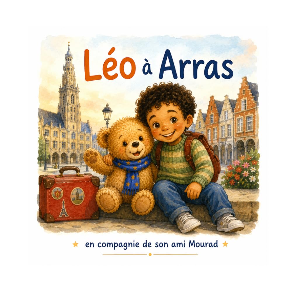 Léo à Arras: N°9 - Une aventure avec son ami Mourad (Léo l’ourson visite la France)