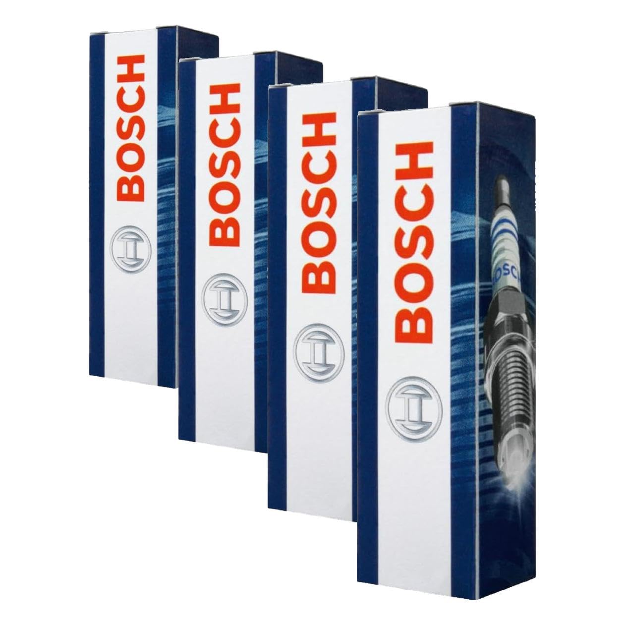 Bosch HR78NX - Bujías de níquel Super 4-1 bujía (Paquete de 4)