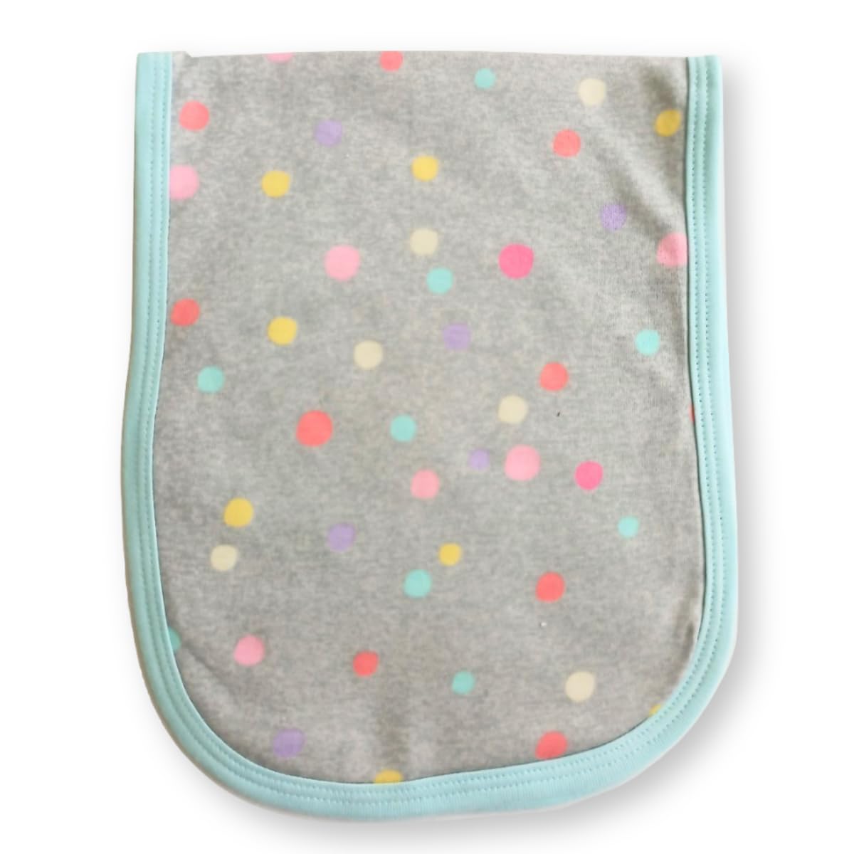 TuddyBuddy Baby Burp Cloth Towel Napkins for Baby Large 17x6 Inches, Fine Double Layer 100% Cotton (Assorted 4M, 50X20 Cms, Cats Clouds Dots Stripes) 3