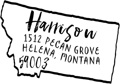Miniatura 10 de Sello de dirección de devolución de Texas - Sello autoentintado del estado de Texas