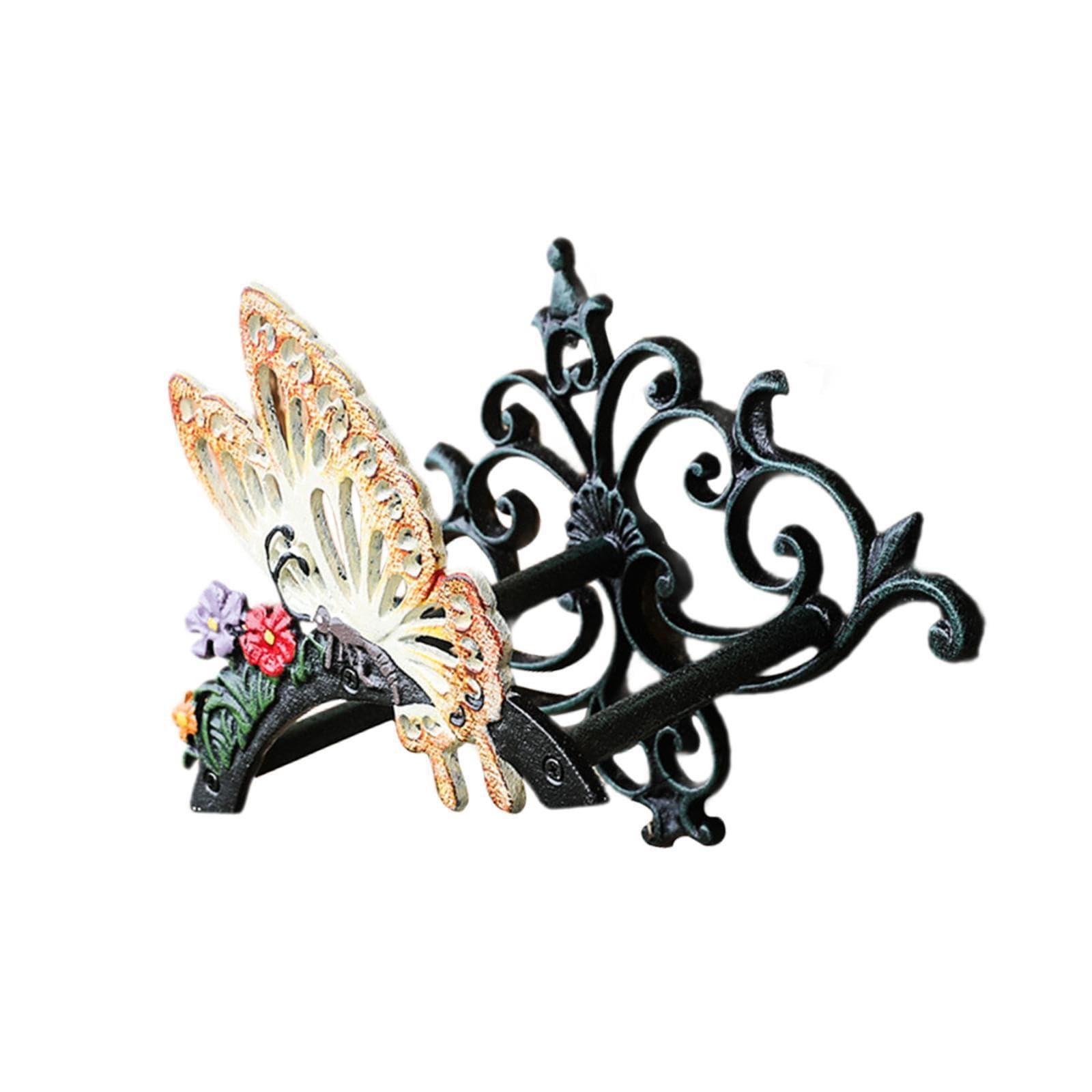 Support de Tuyau en métal de Style,Papillon,35x15x26cm