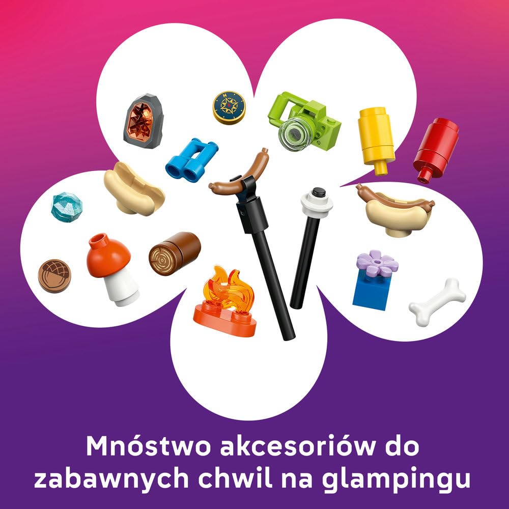 LEGO Friends Jesienna leśna chatka 42705 | Leśna chatka, zestaw do odgrywania ról, prezent dla dziewczynki i chłopca 9+, 1229 elementów