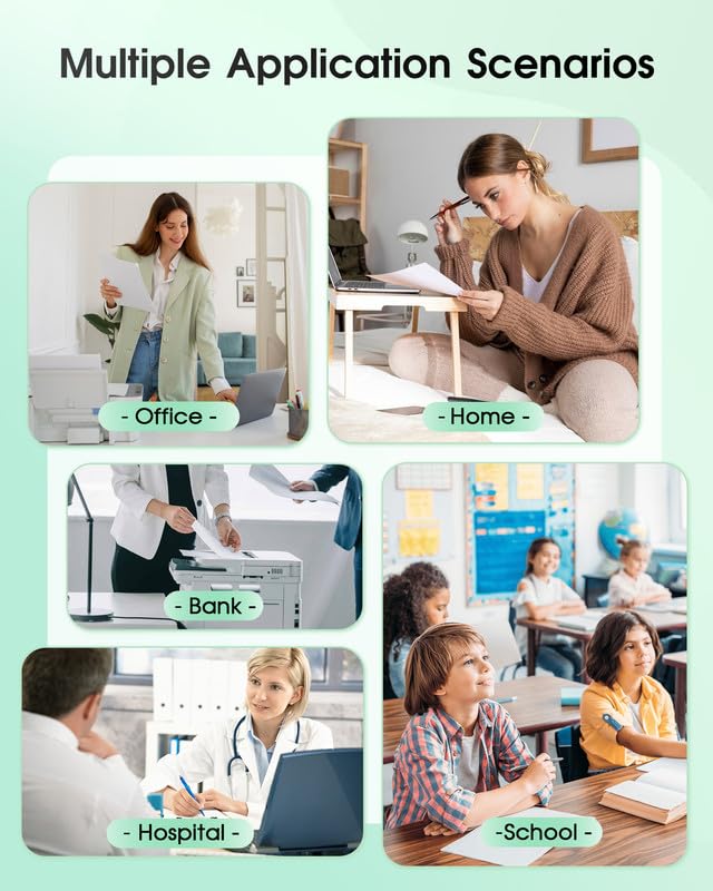 GPC IMAGE 62 Cartucce XL Di Ricambio Nero Per HP 62 Cartucce 62XL HP62 XL Black Color Per HP 5540 7640 5548 5544 5646 OfficeJet 5740 5742 250 Cartucce (confezione Da 2 - Foto 4