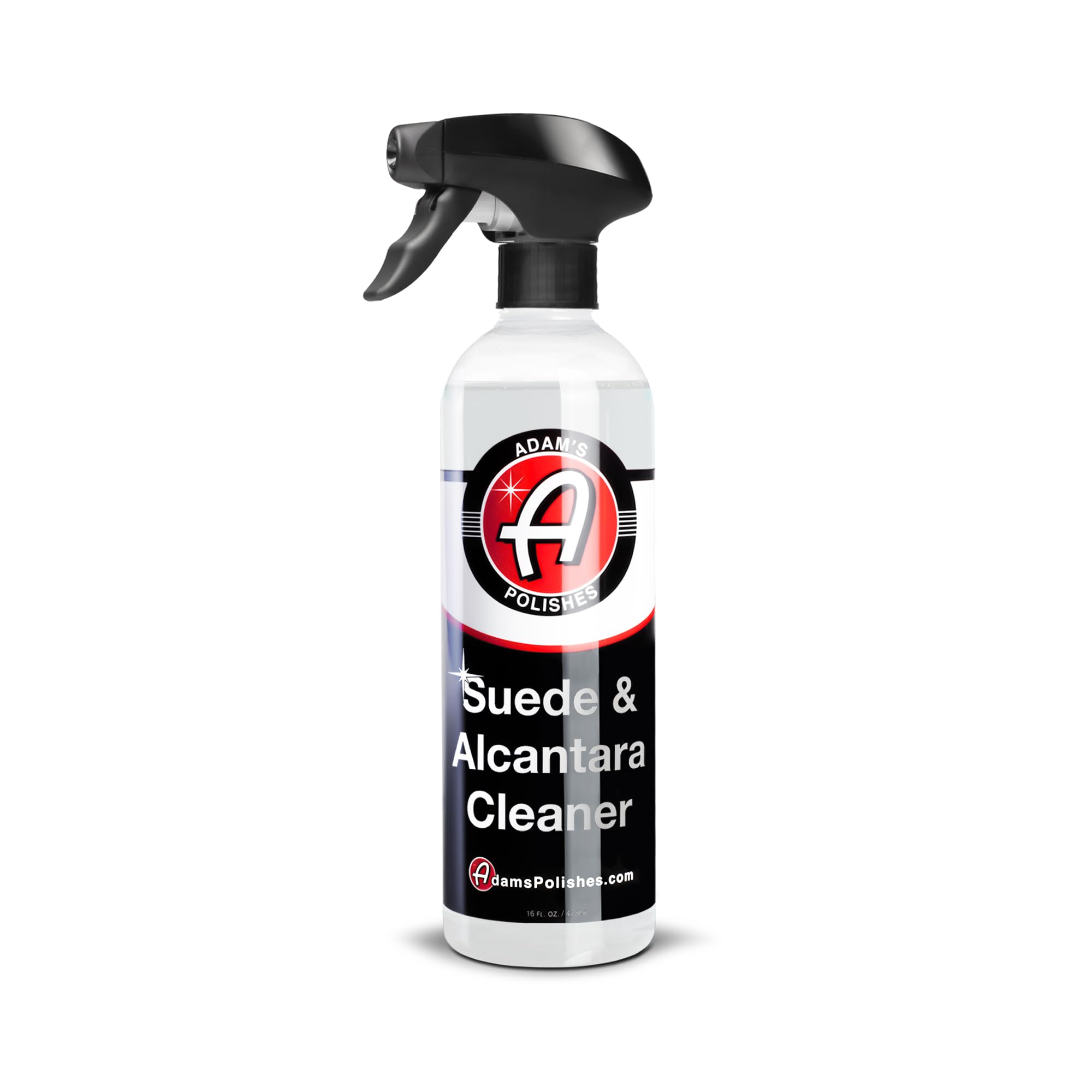 Adam's PolishesAdam's Suede Cleaner (16oz) - Professional Automotive Micro-Suede Cleaner For Car Interiors, Upholstery, Shoes, Clothing, Removes Stains & Refreshes Suede Material