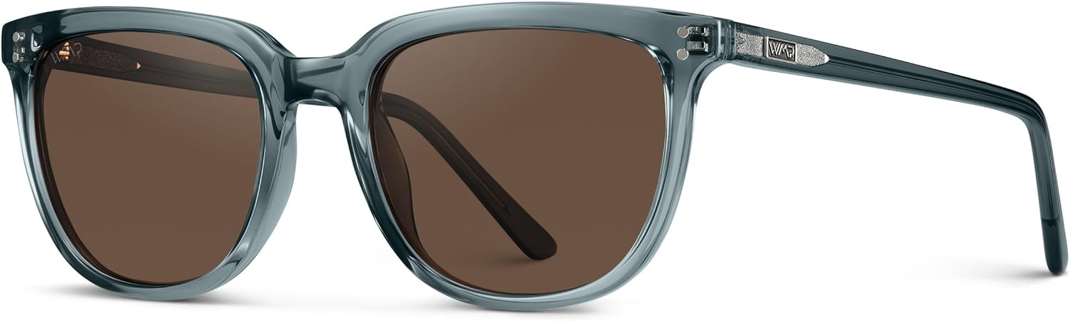 WearMe Pro Polarized Classic Retro Flat Square Unisex Sunglasses - Image 3
