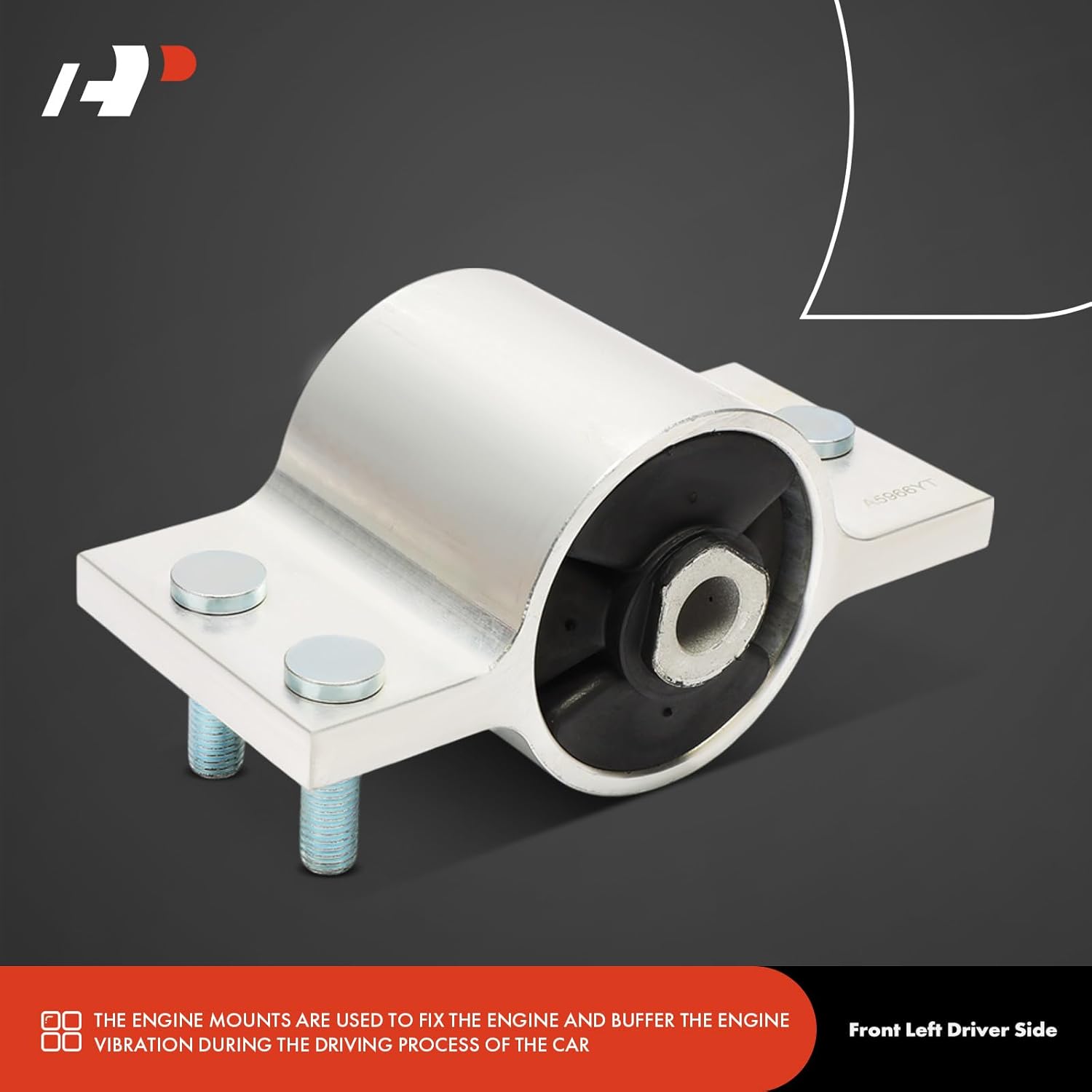 A-Premium Front Left Driver Side Engine Motor Mount Compatible with Ford F-250 F-350 F-450 F-550 Super Duty, 2017-2022, 6.7L