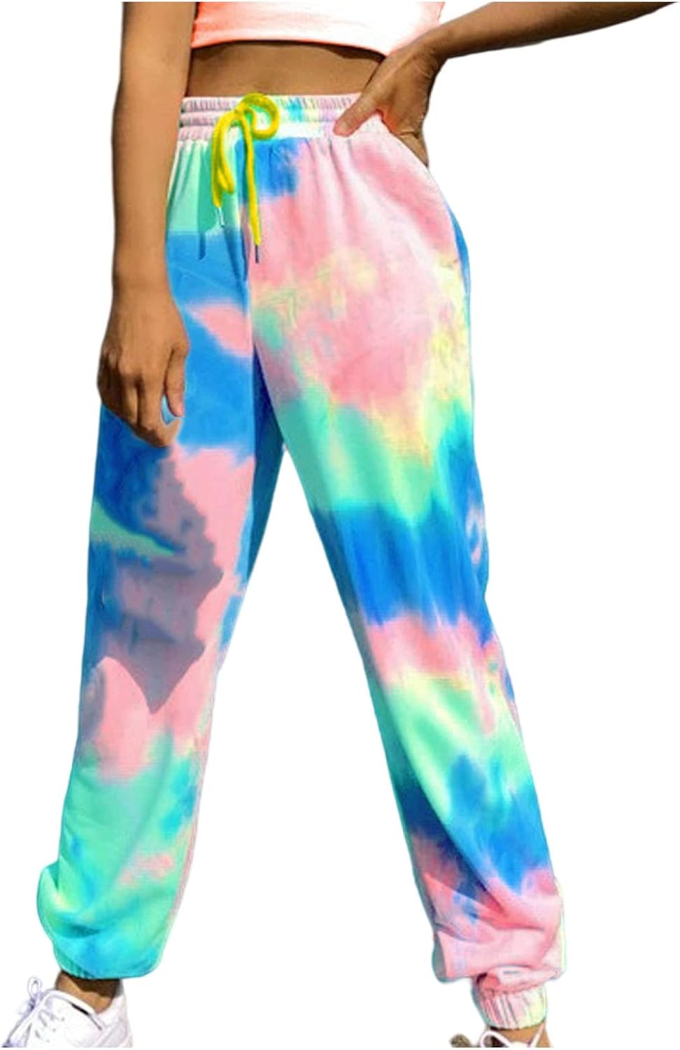 WinDinner Womens Tie-Dyed Sweatpants 