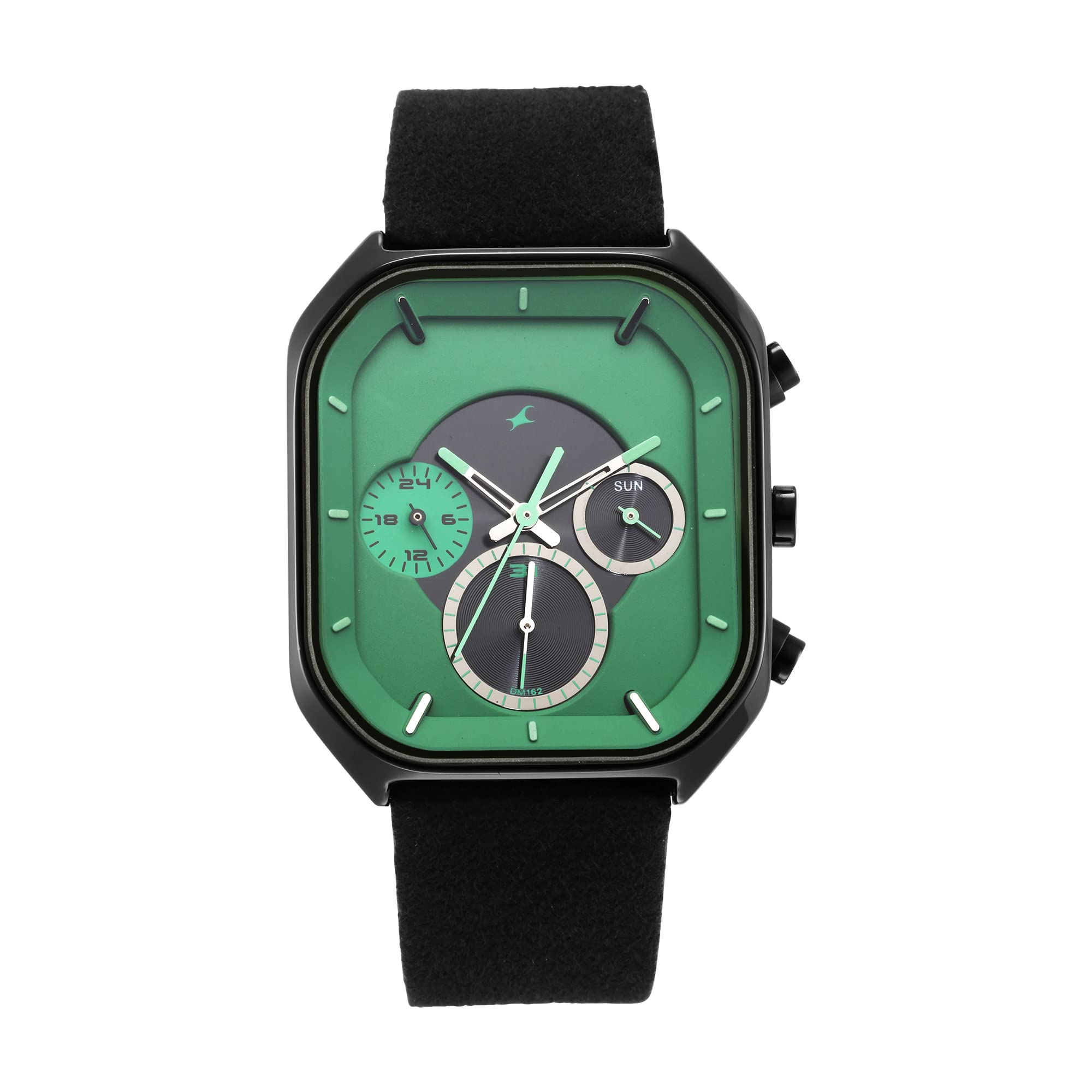 Fastrack After Dark Analog Green Dial Men's Watch-4795