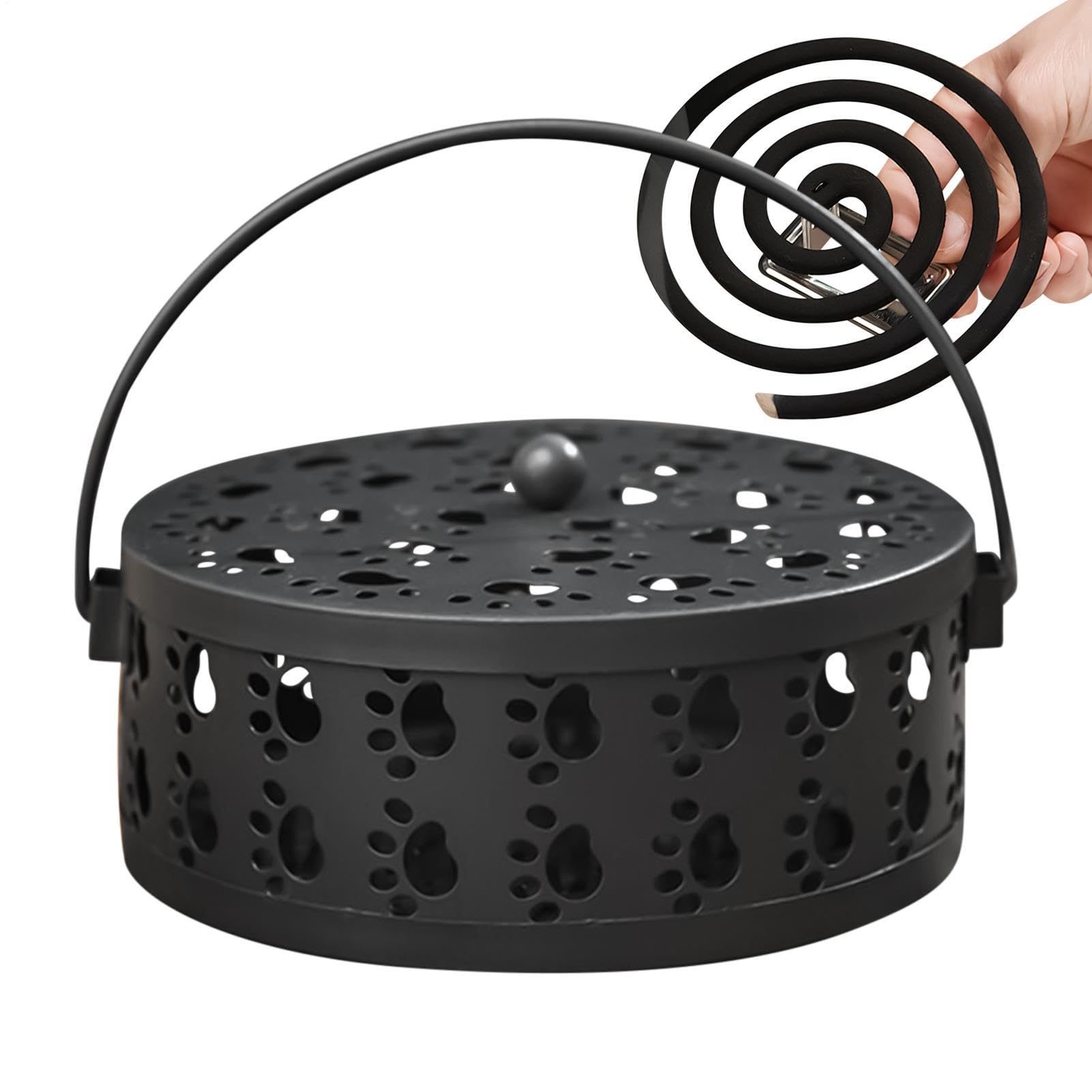 Brûleur d'encens portable pour séances de yoga en plein air et rituels de bien-être