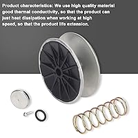 Vista 5 de MIA12482 Kit de polea variadora de transmisión secundaria compatible con cortacésped John Deere y tractor de jardín, compatible con D105 E100 X105