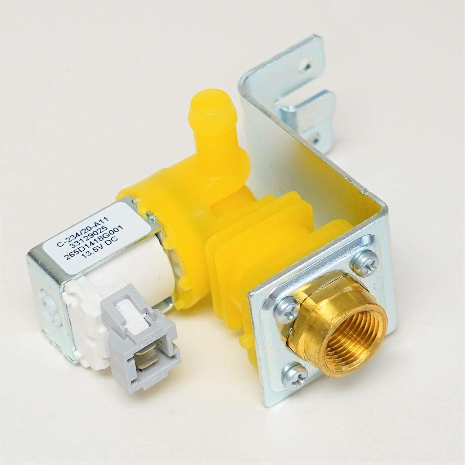 Buy WD15X10015 for GE Dishwasher Water Solenoid Inlet Valve, Courtesy