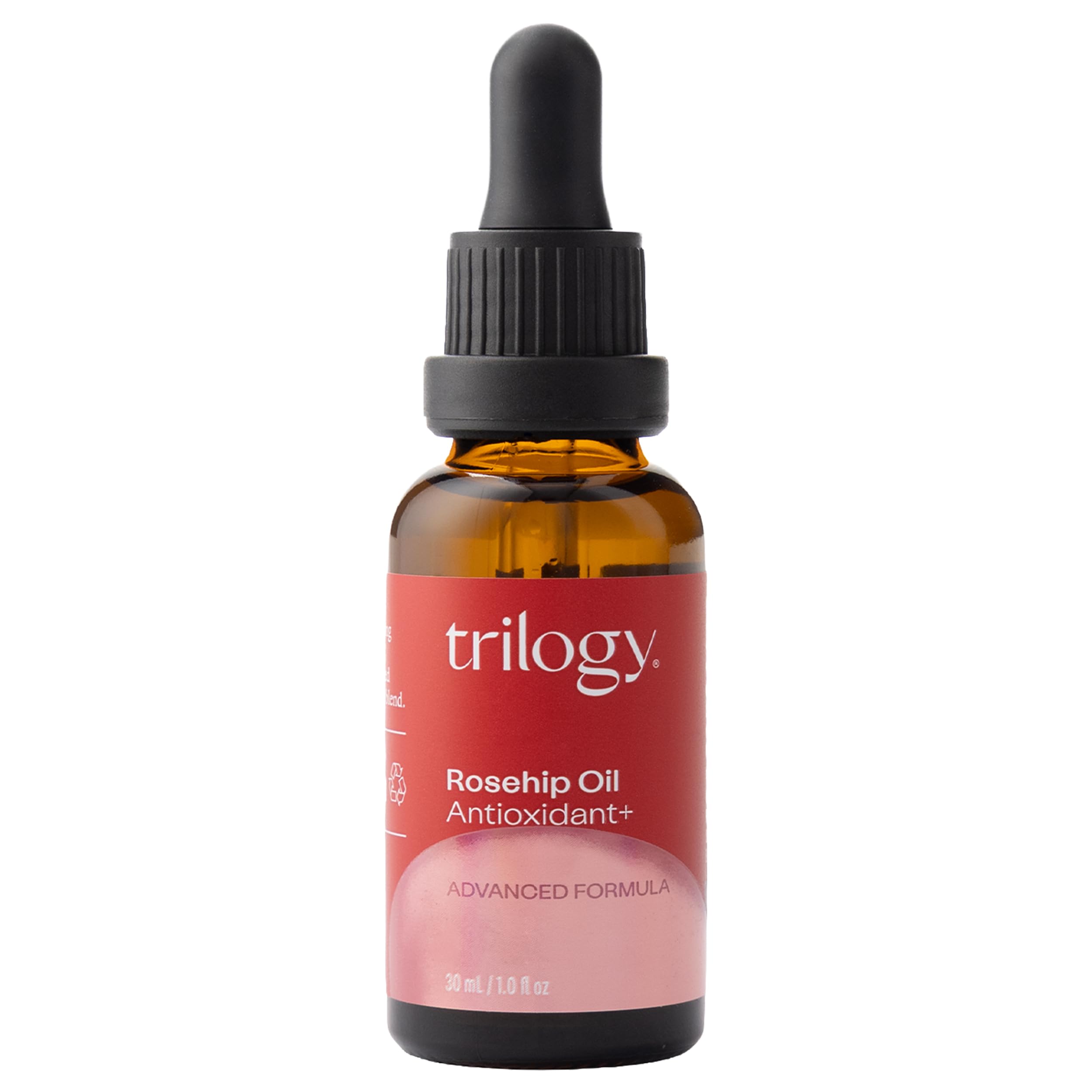 Trilogy Rosehip Oil Antioxidant+, Certified Organic Beauty Oil, 1 Fl Oz