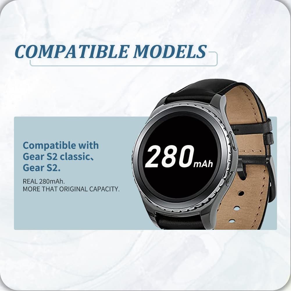 Soseieiu Galaxy Gear S3 Frontier SM-R760 Batería de repuesto de