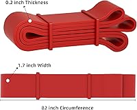 Vista 2 de Resistance Bands, Pull Up Bands, Pull Up Assist Band Exercise Bands for Men & Women Working Out, Body Stretching, Physical Therapy, Muscle Training