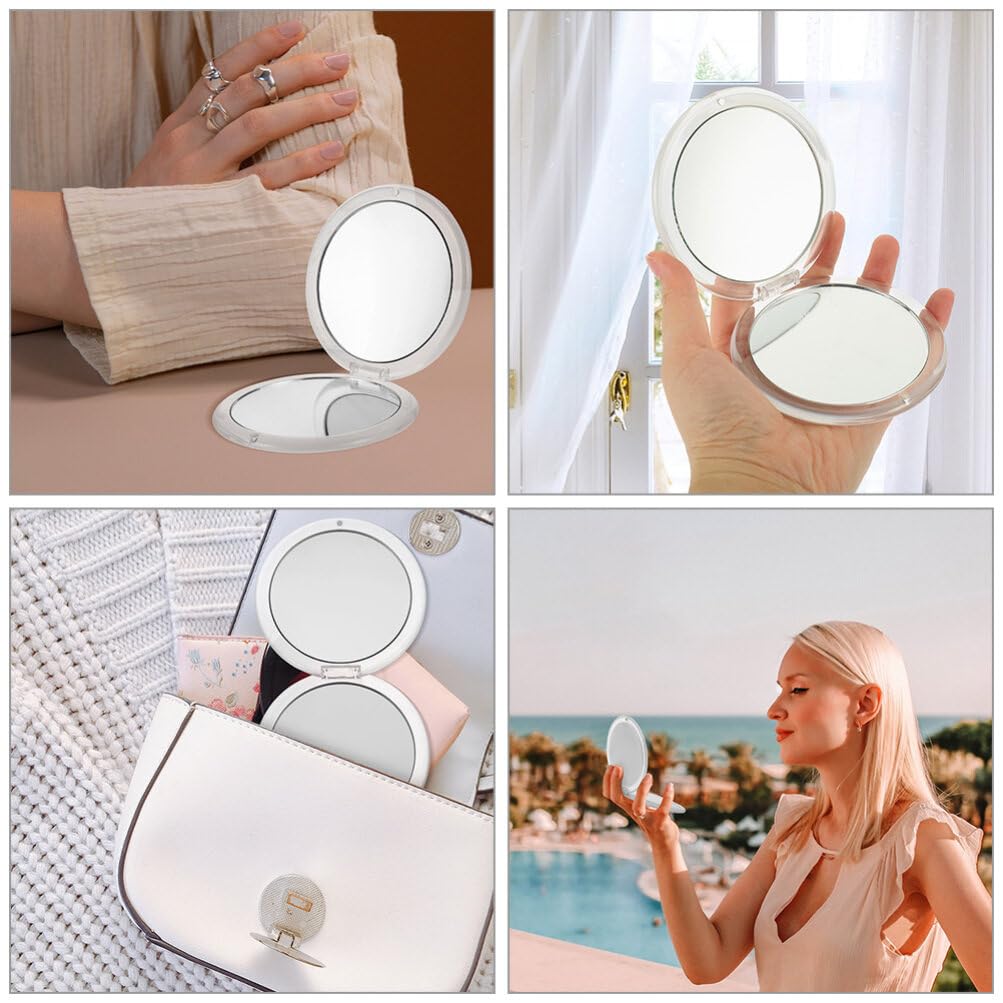 Amazon.com: FOMIYES Pocket Compact Mirror Magnification Makeup