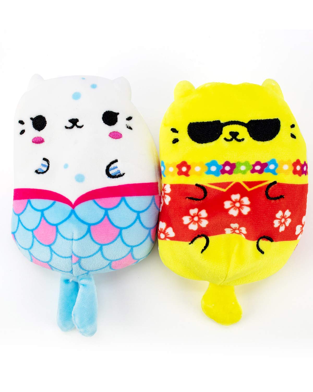 Cats vs Pickles 6Pack Assortment 1 with Rare Pickle! 4" Cute