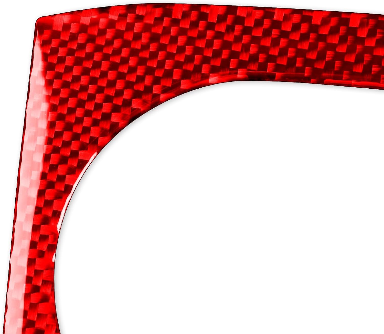 Real Premium Carbon Fiber Sticker Compatible with Audi A3 S3 RS3 8V 2013 2014 2015 2016 2017 2018 2019 Car Gear Shift Panel Water Cup Holder Panel Decor Kit Auto Interior Accessories 9pcs Red