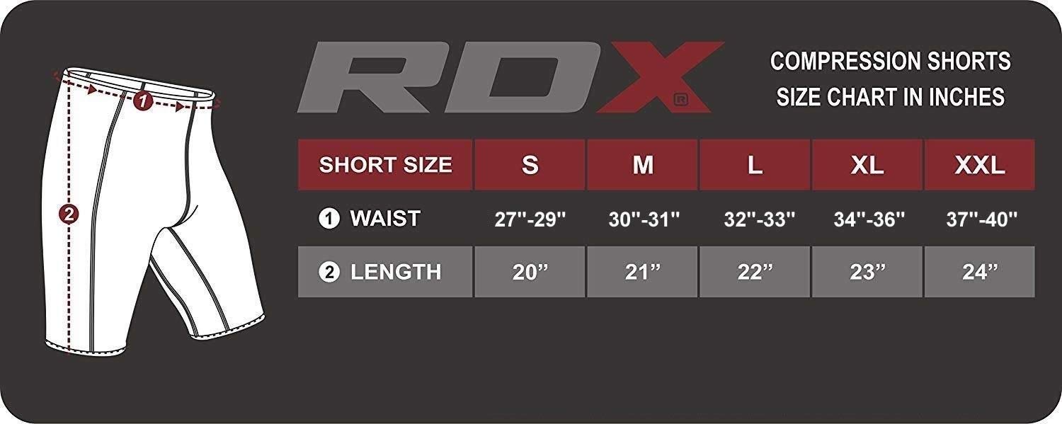 rdx compression shorts
