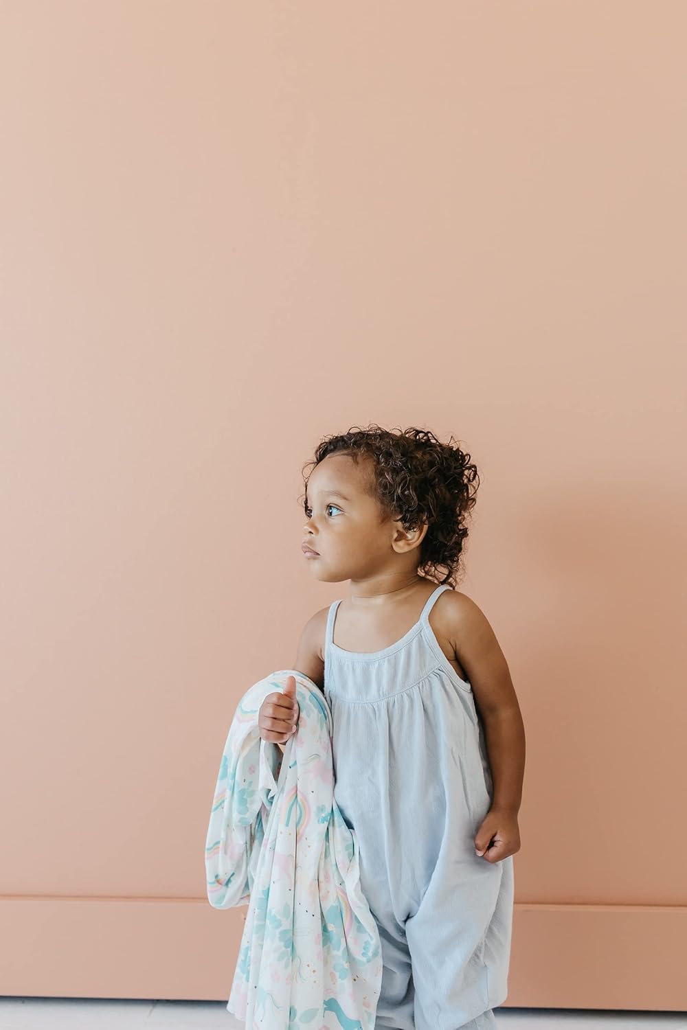Copper Pearl Large Premium Knit Baby Swaddle Receiving Blanket Unicorns Whimsy