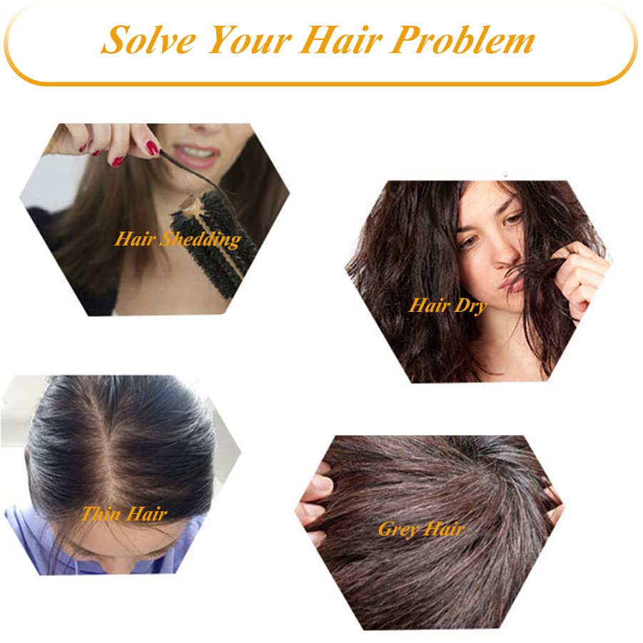 Miniatura 7 de Extensiones de cabello humano lacio 100% real de 12 pulgadas con flecos, extensiones de cabello de seda superior con flequillo, extensiones de