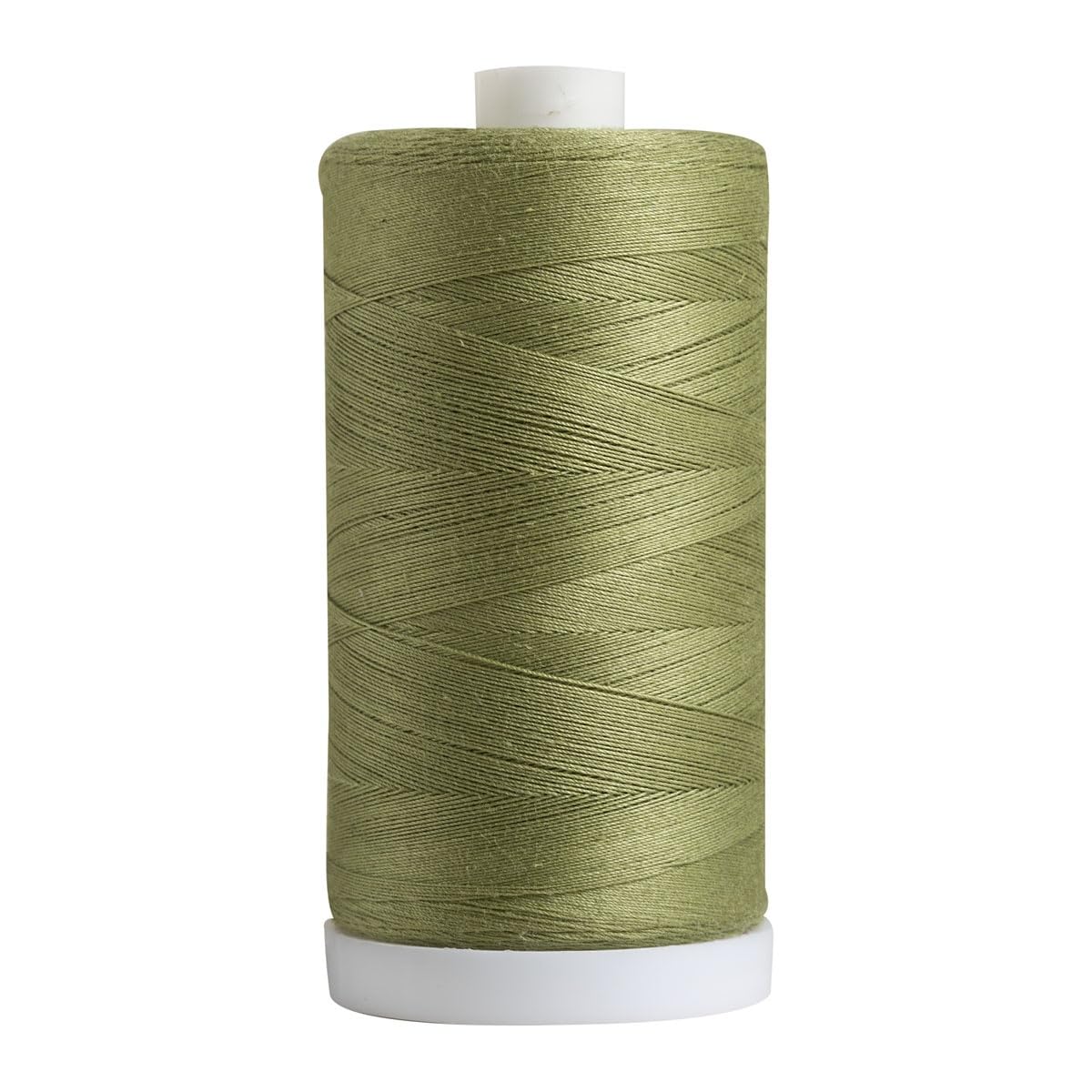 Connecting Threads 100% Cotton Sewing Thread - 1200 Yard Spool (Green Tea)