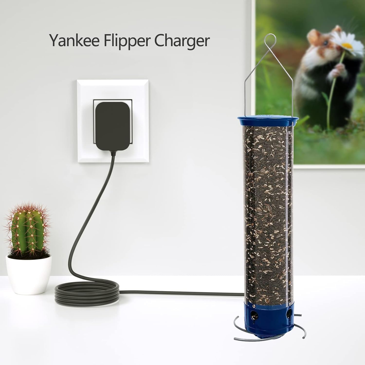 Replacement for Yankee Flipper Charger for Yankee Flipper DSC-3PFB-05 FUS-052055 DSA-6PG-05 DSC-3PFB-05FUS FUS052055 Bird Feeder Droll Yankees DSA-6PG-05 Replacement Charger Cord - Image 2