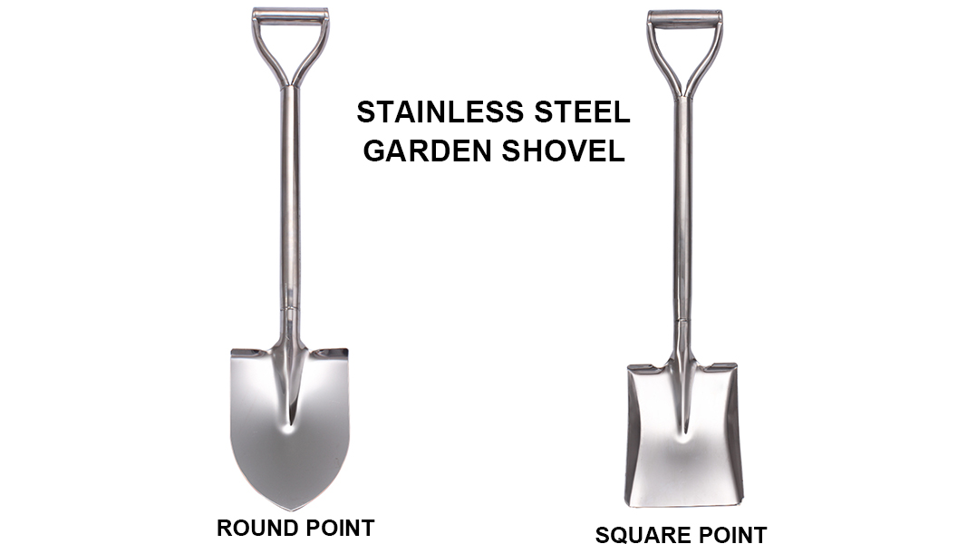 Pala corta para jardín 31.5 pulgadas acero inoxidable miniatura 6