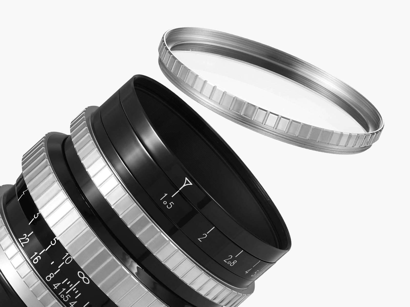 Amazon | LIGHT LENS LAB Mマウント 50mm F1.5 Z21 マットブラック+ UV