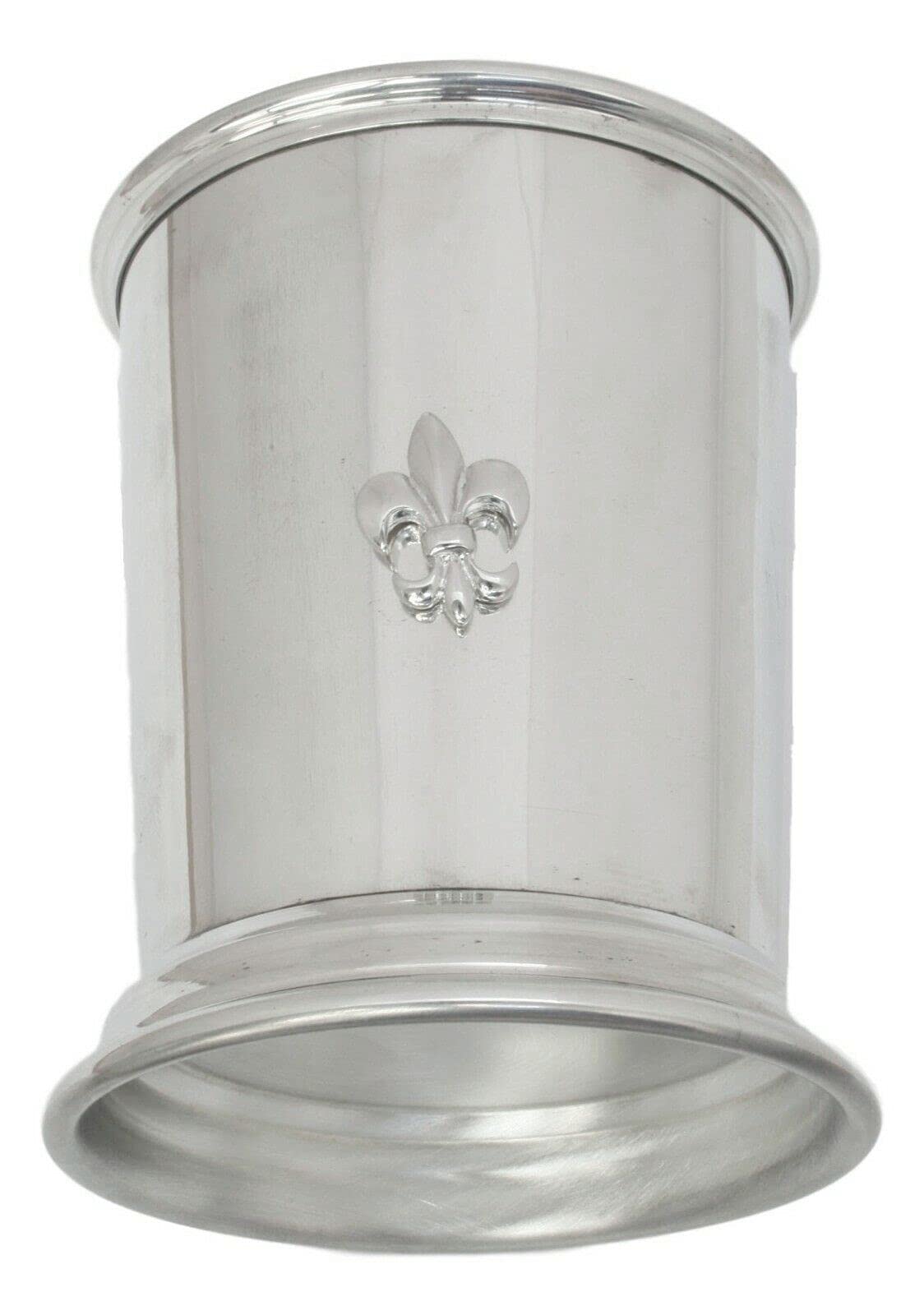 Fleur-De-Lis Mint Julep Cup English Pewter Cockatil Free Engraving Gift 466