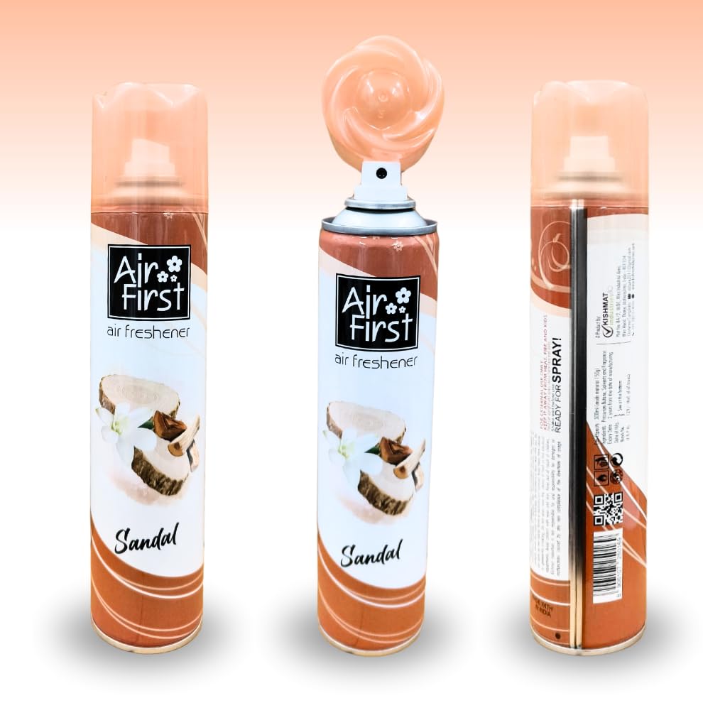 Image of Room Spray Air Freshener Combo Pack of 3 (300ml x 3) (Sandal)