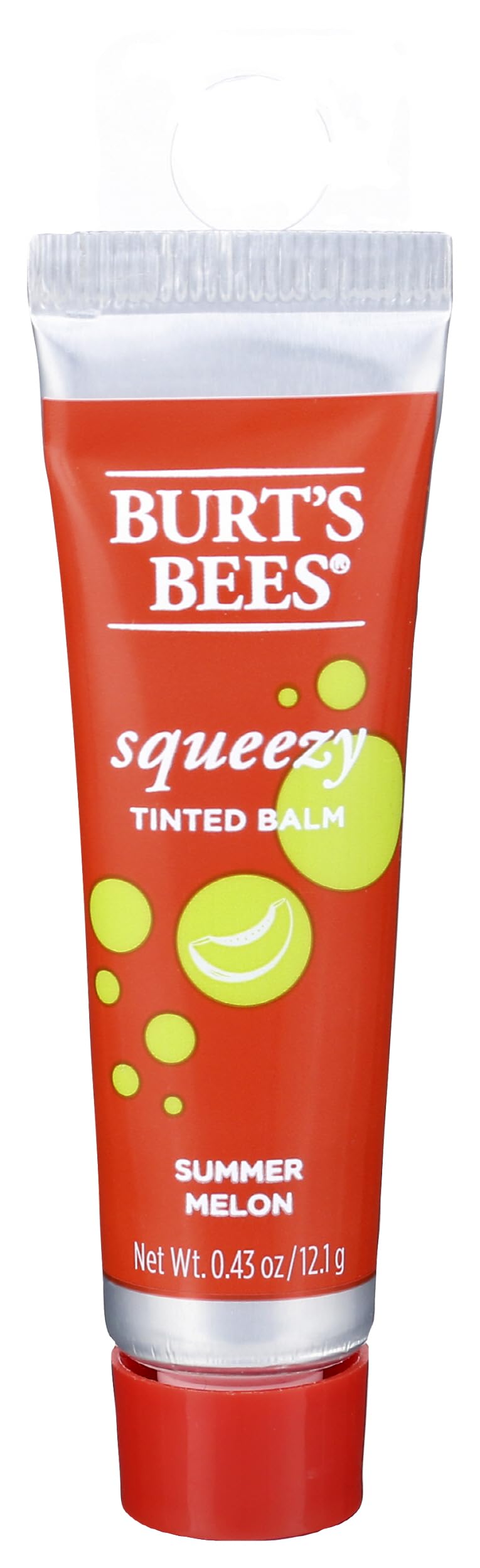 Burts Bees Summer Melon Squeezy Tinted Balm, 0.43 OZ