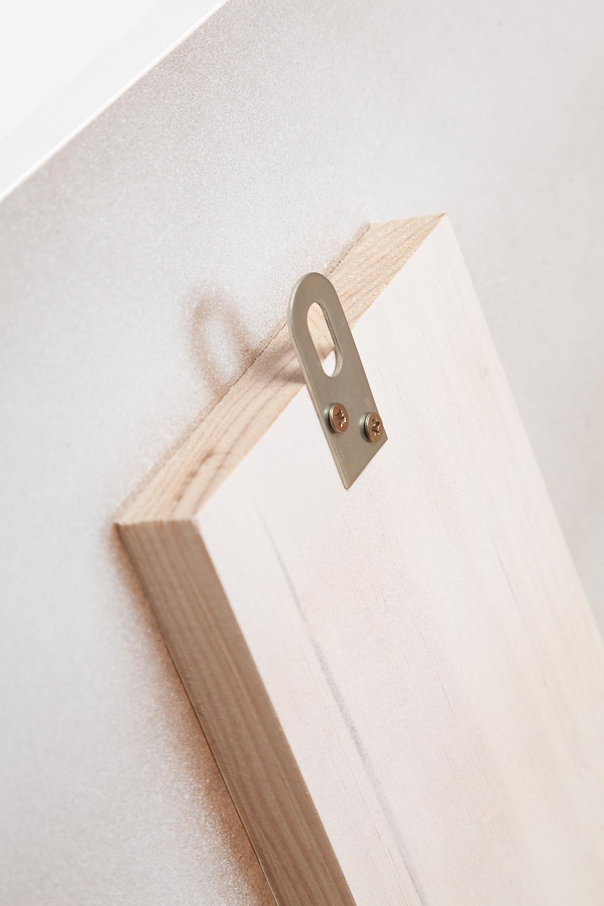Cabecero de Madera Suecia, Blanco, para Pared. Cabecero para Camas de 135 | Cabeceros Madera Pino | Dormitorio Matrimonio | Cabezal Cama (Abierto, para Cama de 135 (145 x 44))