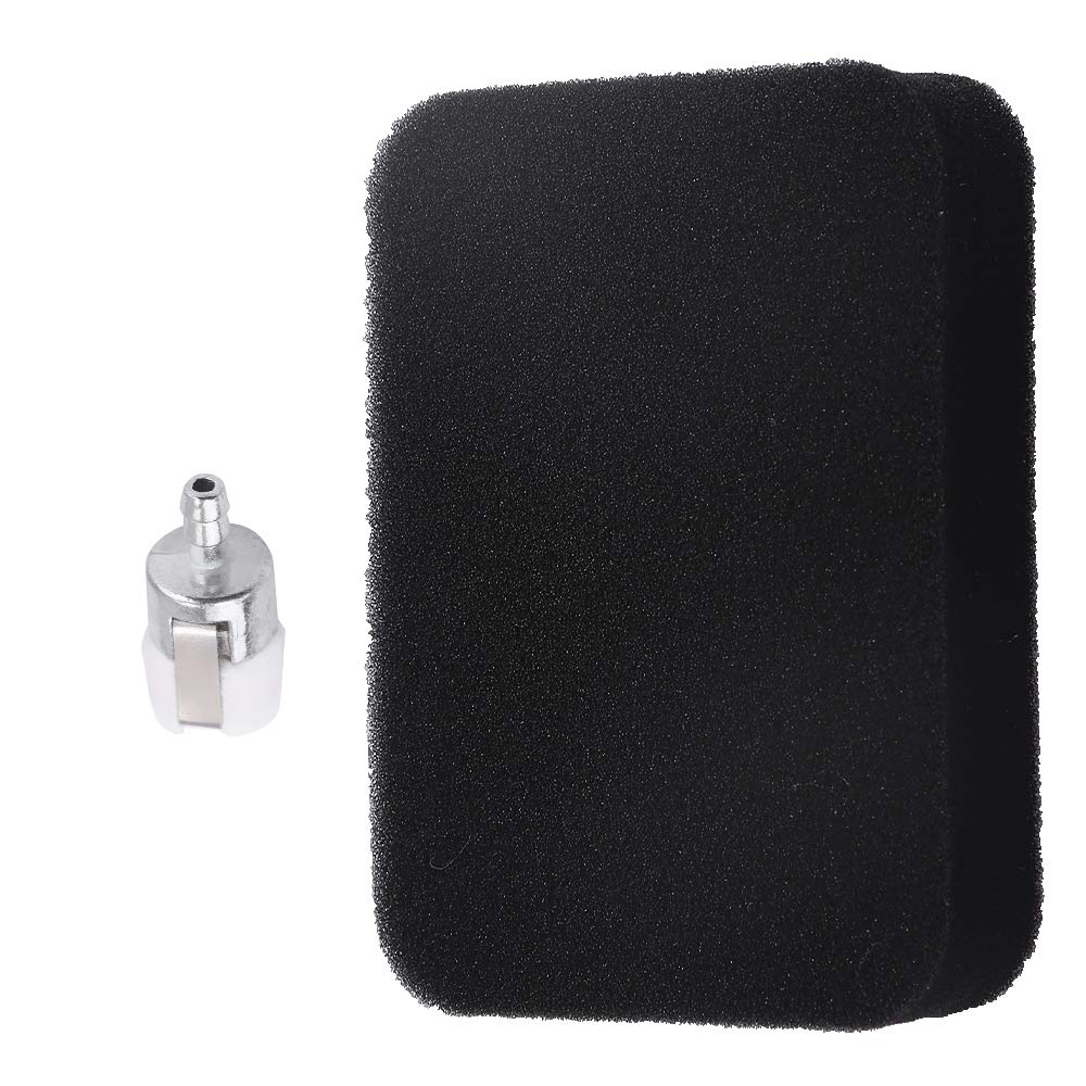 502844401 Air Filter + Fuel Filter for Husqvarna 150BT 350BT 350BF 560BFS 560BTS Red Max EBZ5100 EBZ5100Q EBZ5100RH EBZ5150 EBZ5150RH EBZ6500 EBZ6500RH Backpack Blowers-image-44