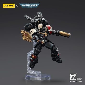 HiPlay Joytoy Blood Angels Lemartes with Jumping Backpack Blood Crozius and Absolver Bolter Gun JT02311 1/18 Scale Action Figure