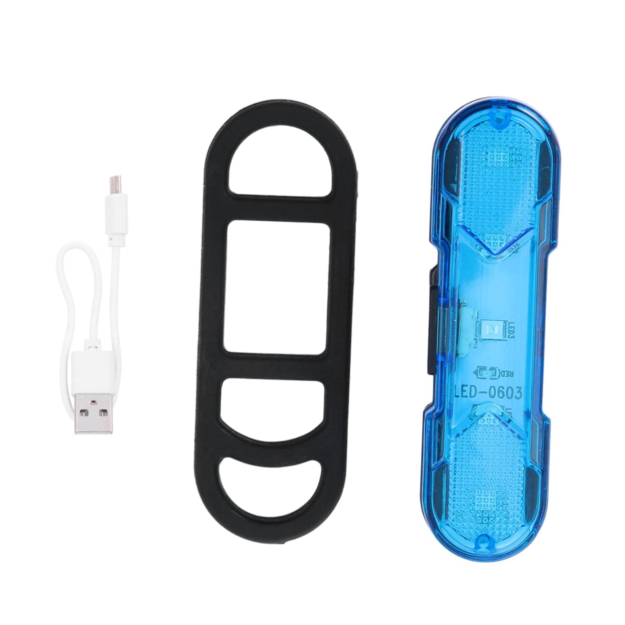 GALPADA Bike Warning Light Sturdy Bike Rear Lights Waterproof for Night Riding