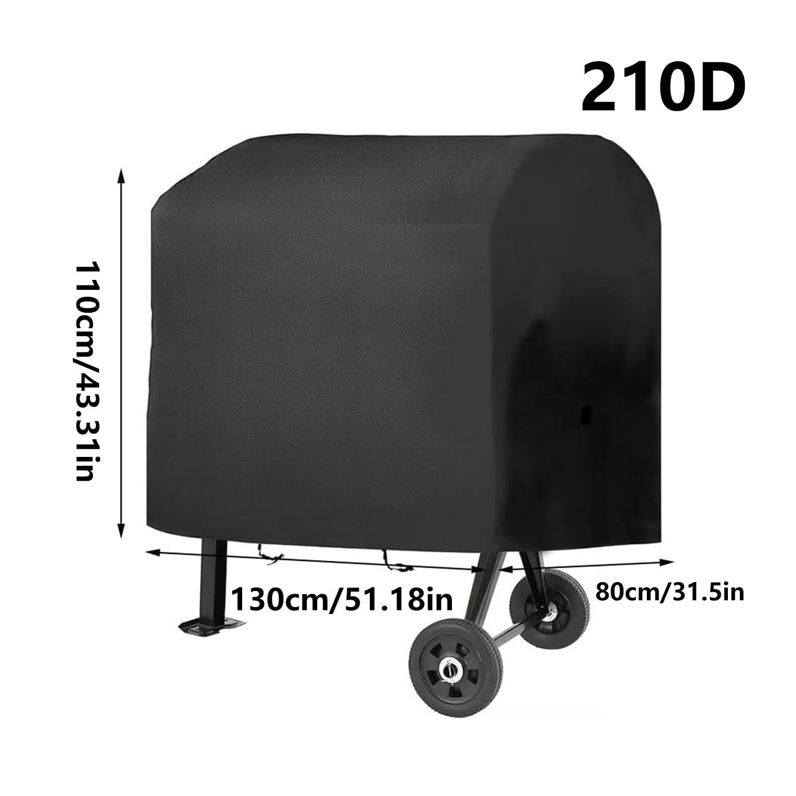 Housse de protection imperméable pour bétonnière - Protection UV - 130 x 80 x 110 cm - Protection contre les intempéries