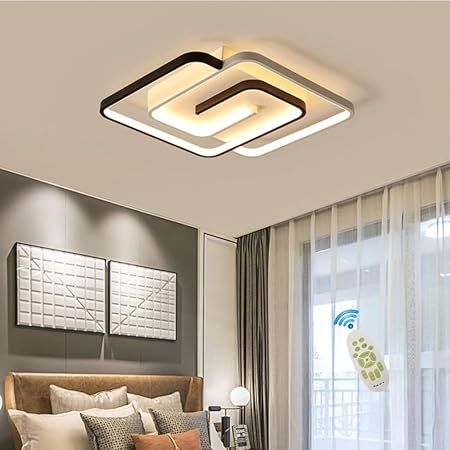 Amazon Co Jp Led シーリングライト 調光調色 角型 6 10畳 おしゃれ 小型 照明器具 天井照明 リモコン付き 50w 電気 Ledライト 電球色 昼光色 昼白色 北欧 薄型 天井ライト モダン 常夜灯 メモリ機能 和風 シーリング照明 蛍光灯 ルームライト 和室 洋室 部屋 リビング