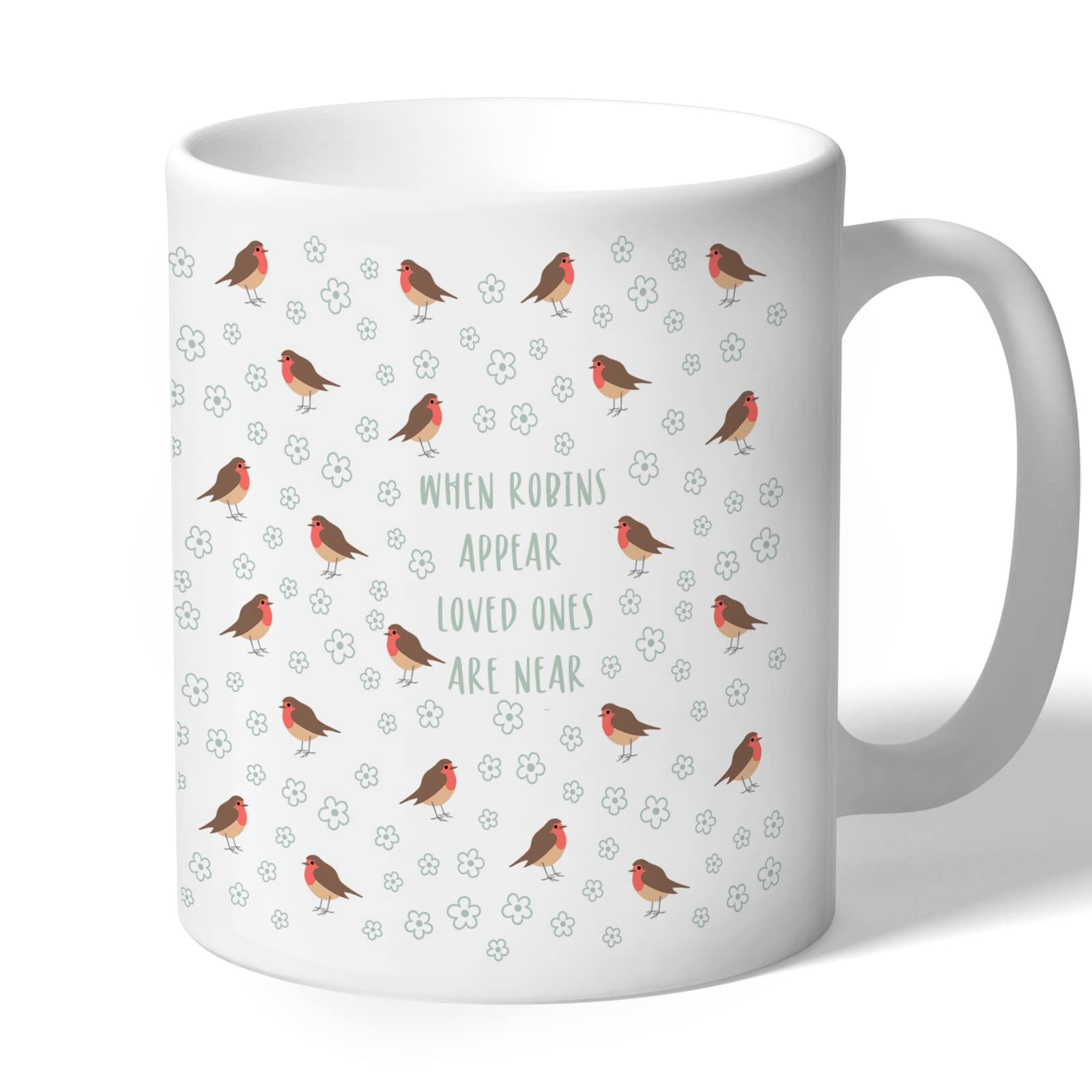 Robin Gift Mug Robins Appear When Loved Ones are Near Sympathy Gift